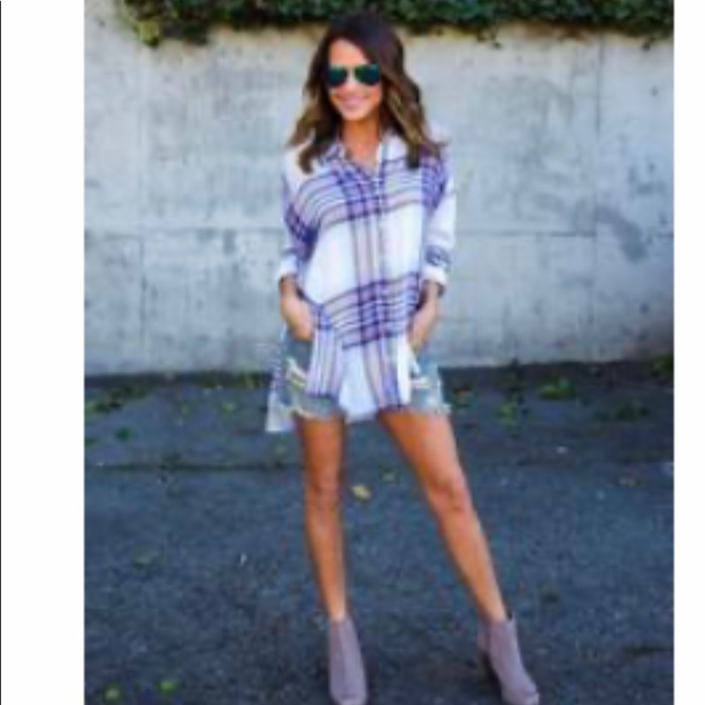 VICI Collection Tabitha Plaid Shirt